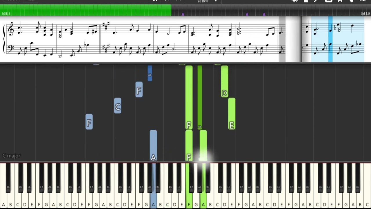 If the Savior Stood Beside Me (Sally Deford) -Synthesia version
