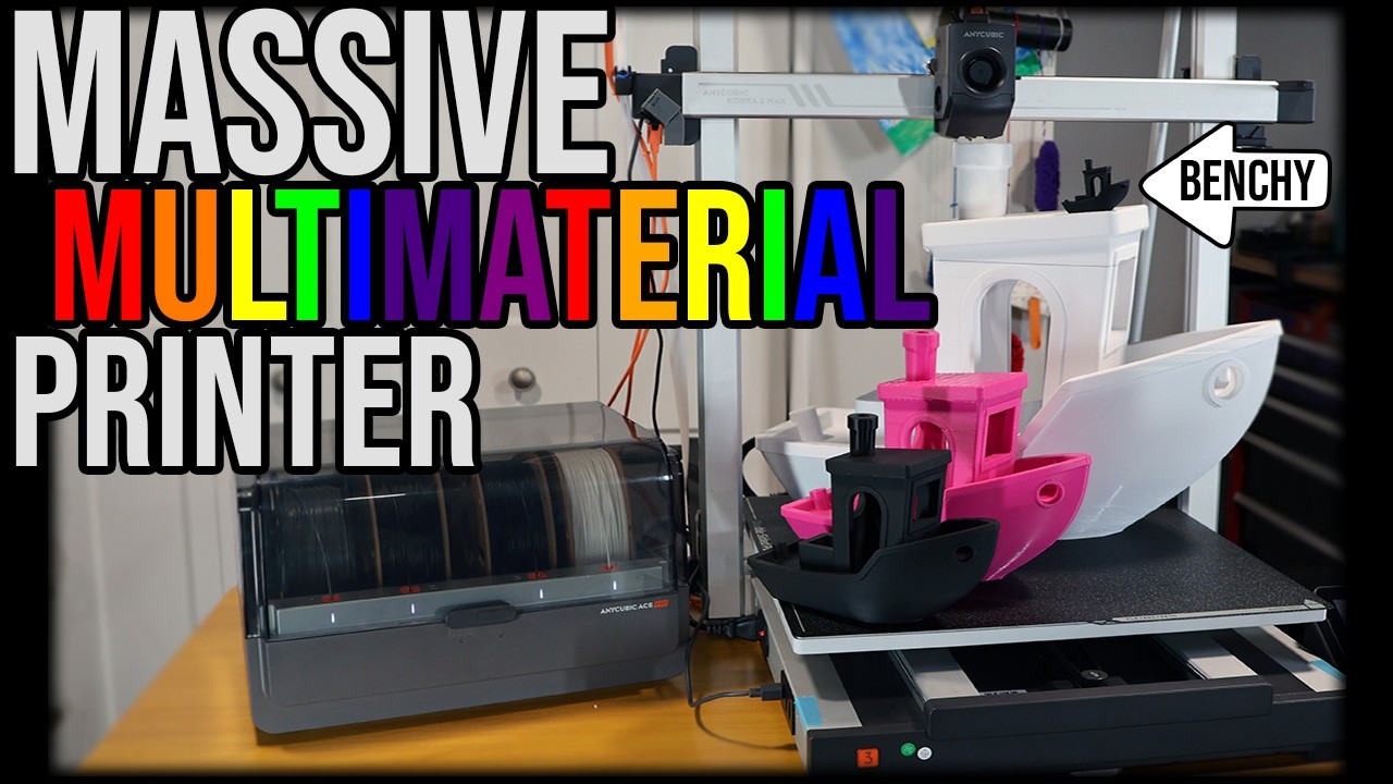 Anycubic Kobra 3 Max!  Worth it?