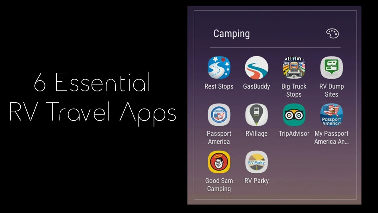 6 Essential RV Travel Apps