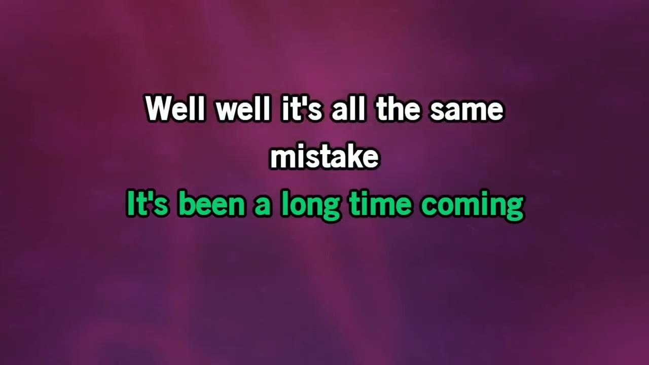 The Tragically Hip - Long Time Running [Karaoke Version]