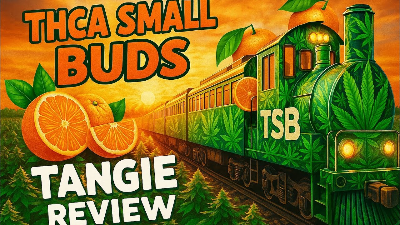 The CHEAPEST Thca Flower on the Market Tangie Thca Review from Thca Small Buds #thcasmallbuds