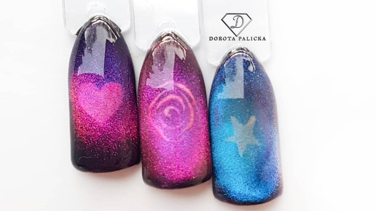 9d Cat eye design, 9d cat eye nail art, cat eye hidden nail art, 9d cat eye & alkohol ink tutorial