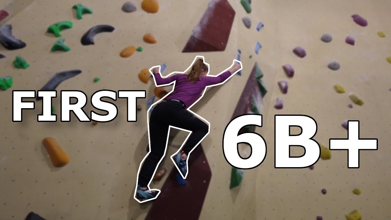 First 6B+ boulder