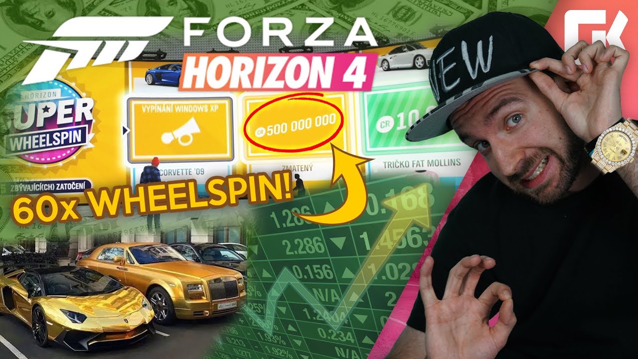 60 WHEELSPINS OPENING! | Forza Horizon 4