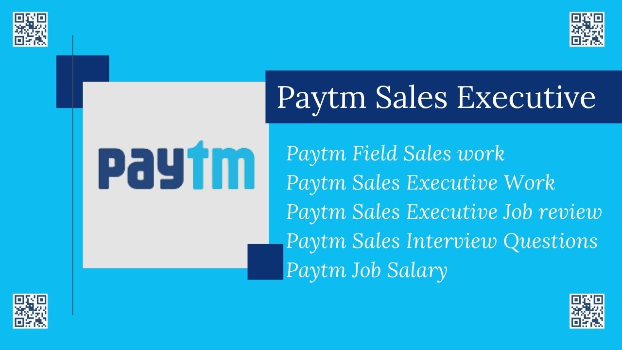Paytm sales executive | Paytm Field Sales Job | Paytm Job (Hindi)