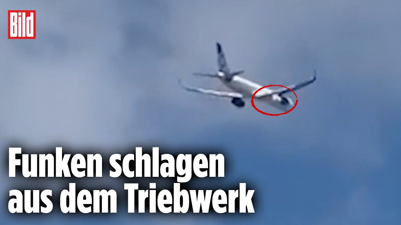 Laute Knallger&auml;usche nach dem Start: Ferienflieger muss notlanden