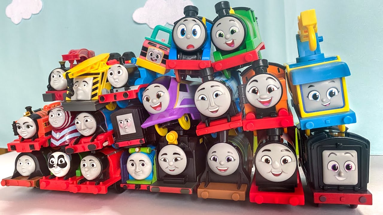きかんしゃトーマス ねんど どの機関車が力持ちかな Thomas & Friends