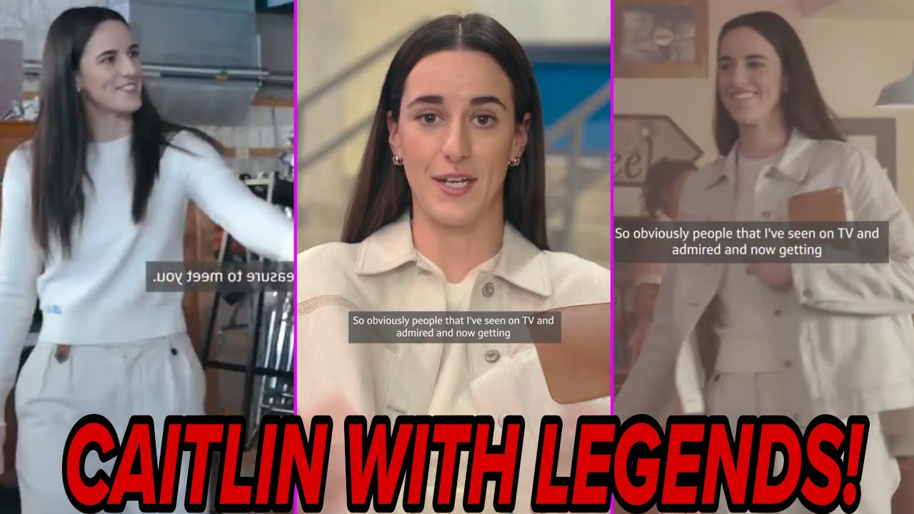 Caitlin Clark Meets Magic Johnson & Charles Barkley on Set — The Moment Says Everything