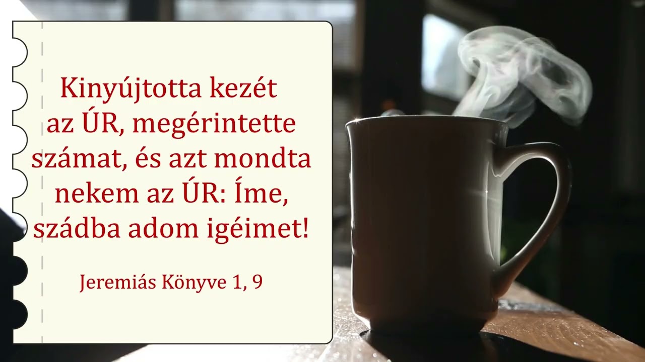 Kinyújtotta kezét az ÚR... -  Reggeli üzenet - 2026 . 02. 14.