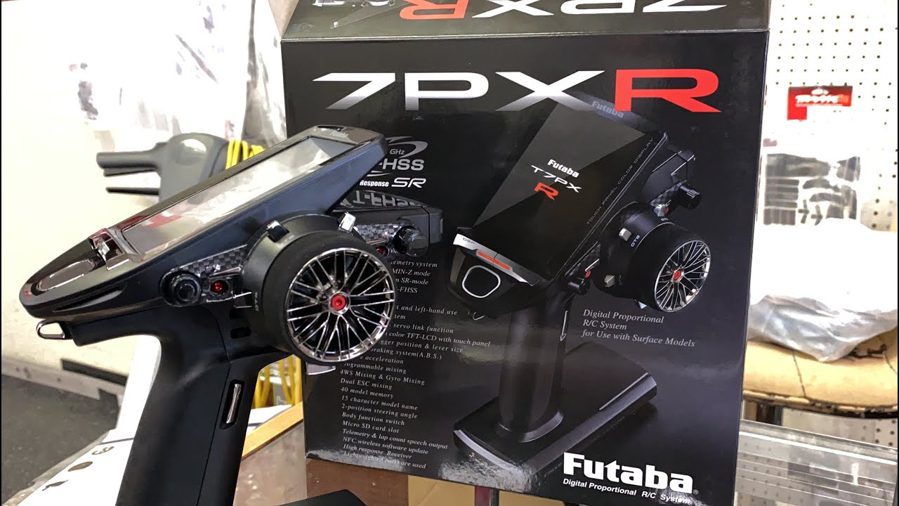 Futaba 7PXR 2.4GHz T-FHSS 7-Channel Radio