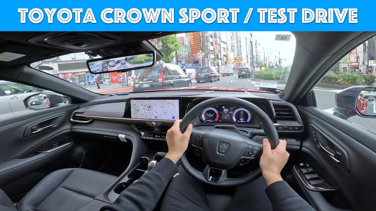 2024 Toyota CROWN SPORT - Test Drive - POV with Binaural Audio