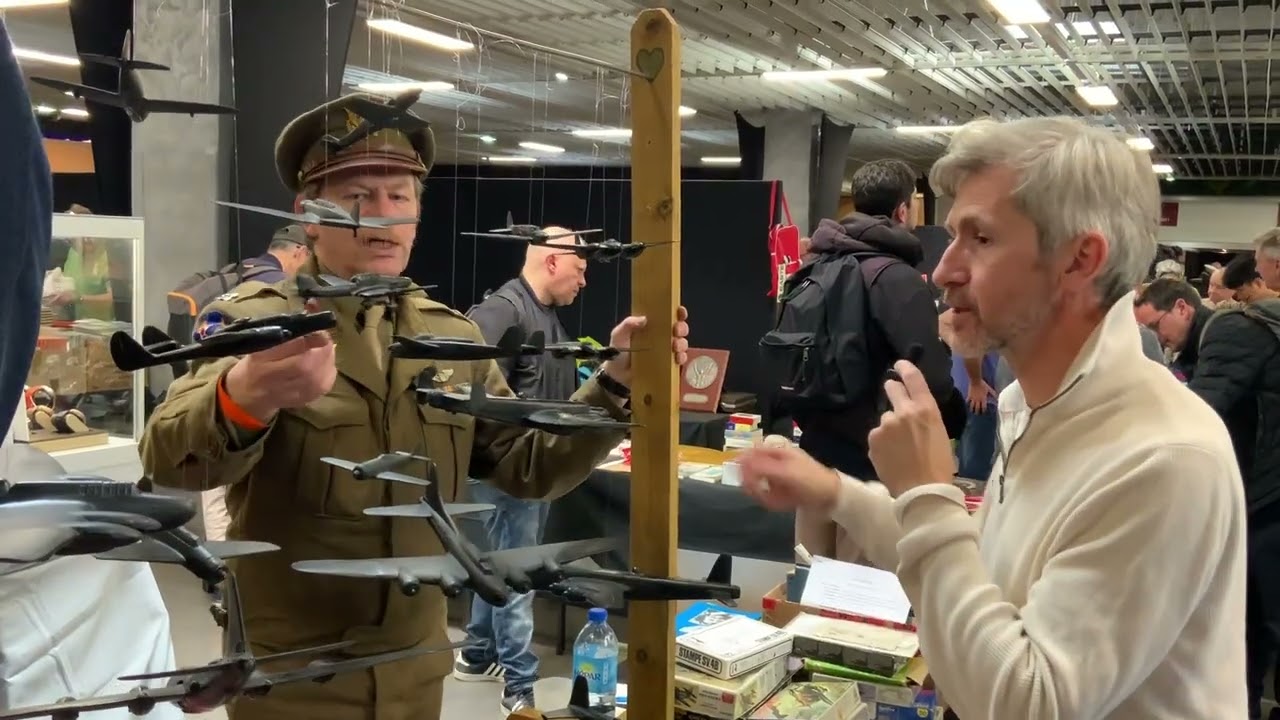 AEROCOLLECTOR   PARIS 2025  Jean, reconstitueur et collectionneur de modèles d’identification