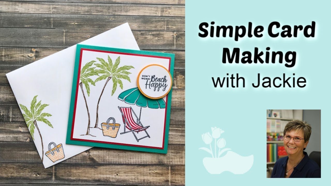 Beach Happy! Guaranteed Smiles with this Greeting Card