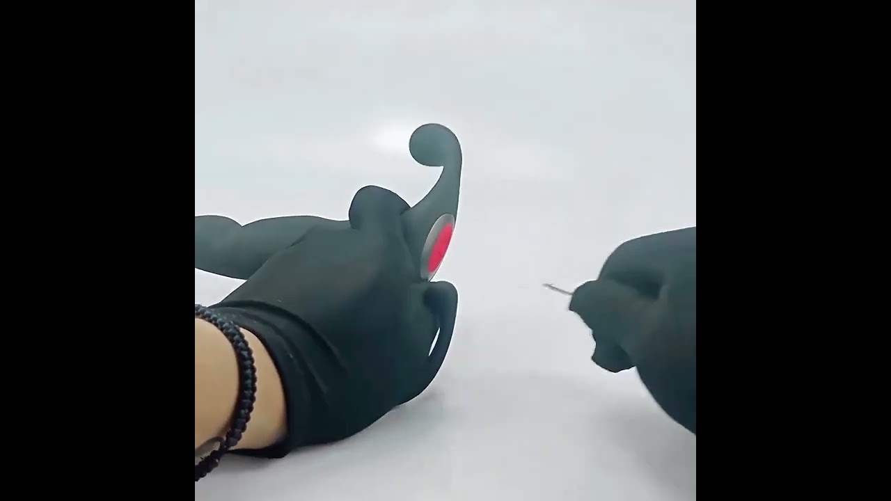Wireless Remote Control Prostate Massager with Thrusting and Vibrating Functions, Silicone Anal Plug
