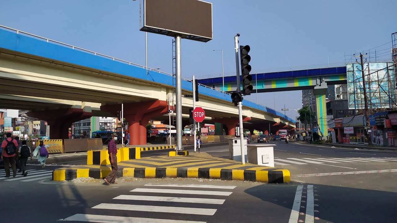vyttila flyover, Kochi, Kerala, India 2021