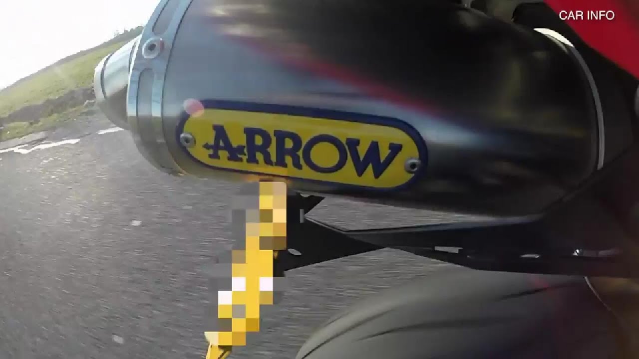 Honda CBR600RR with Arrow - Loud SOUND + Flyby! ✔
