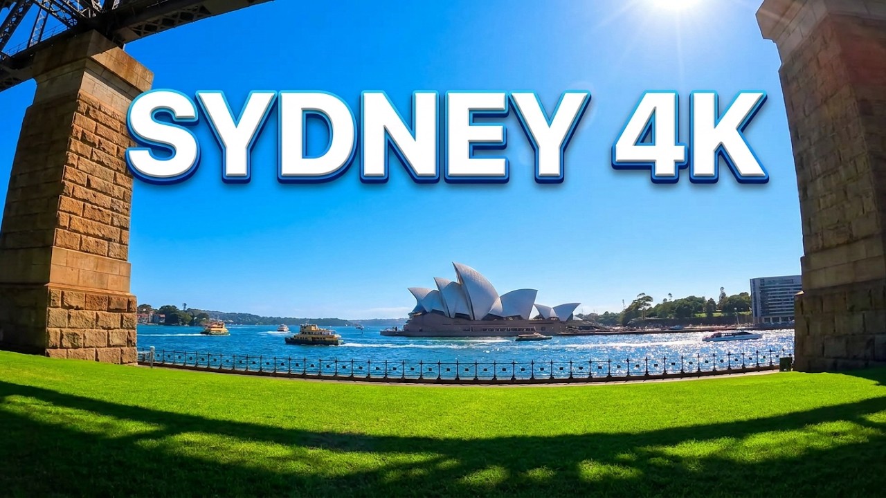 Circular Quay Walk 🇦🇺 | Sydney Harbour Life (4K POV)