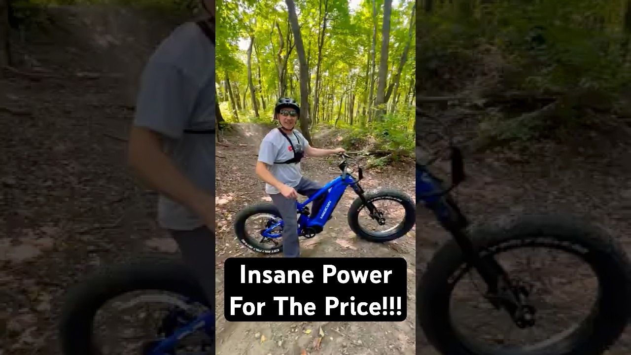 🔥 Shredding trails on the Magician Atlas eBike! 1500W Bafang power! #eBike #OffRoad #MagicianAtlas