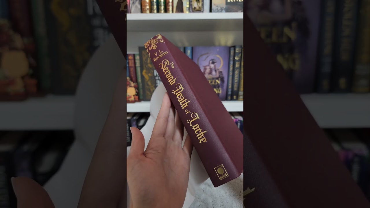 The Second Death of Locke UK Edition + Preorder Bonus | by V.L. Bovalino #bookunboxing #bookhauls