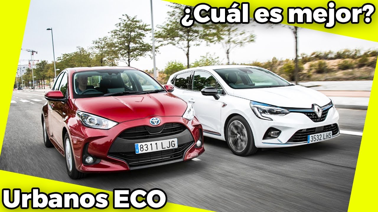 ¿Qué híbrido urbano es mejor? | Toyota Yaris 2021 vs Renault Clio E-Tech 2021 | Comparativa