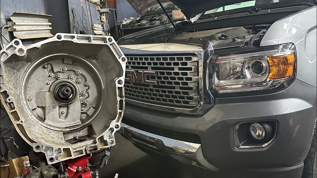 Como Remover Transmisión GMC Canyon Denali 2019 Motor 3.6L V6 GM 8L45 8speed #transmisión #gmccanyon