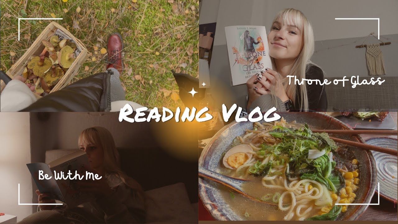 reading vlog | ich lese Be With Me und Throne of Glass 5 | Lesevlog