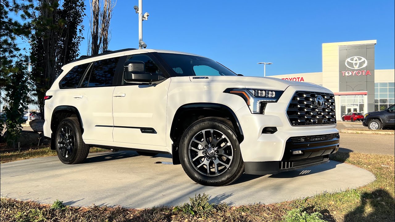 Представляем совершенно новую Toyota Sequoia Platinum 2026 года