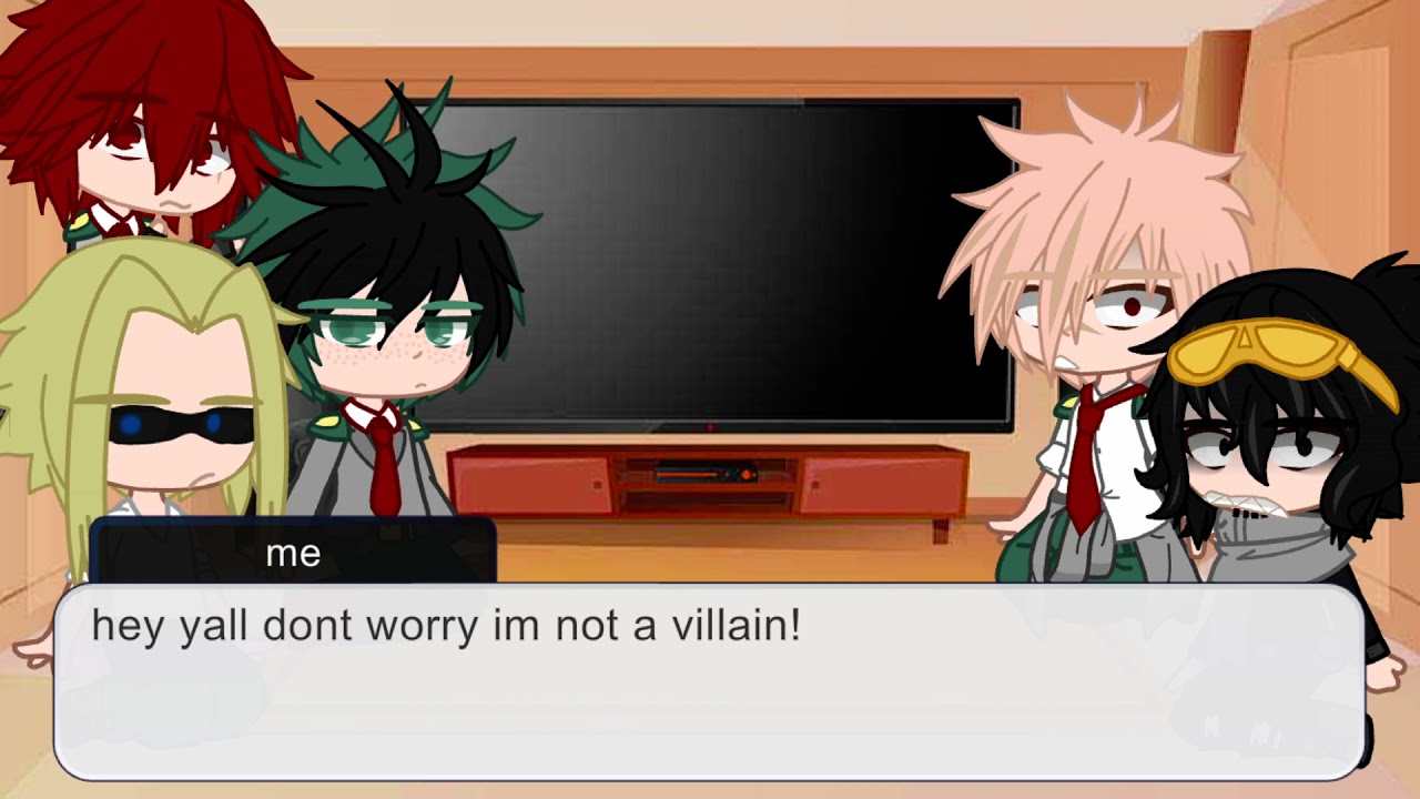 mha reacts to la la la la la meme~ | ft. aizawa, bakugou, kirishima, izuku, all might