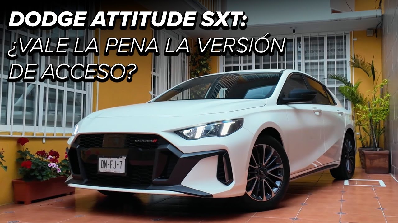 Dodge Attitude SXT, review: ¿Qué ofrece? y ¿vale la pena la versión más accesible este sedán?