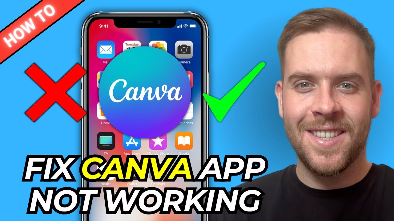 How To Fix Canva App Not Working Problem iPhone IOS - Not Loading - Many Solutions (Solved 2025)