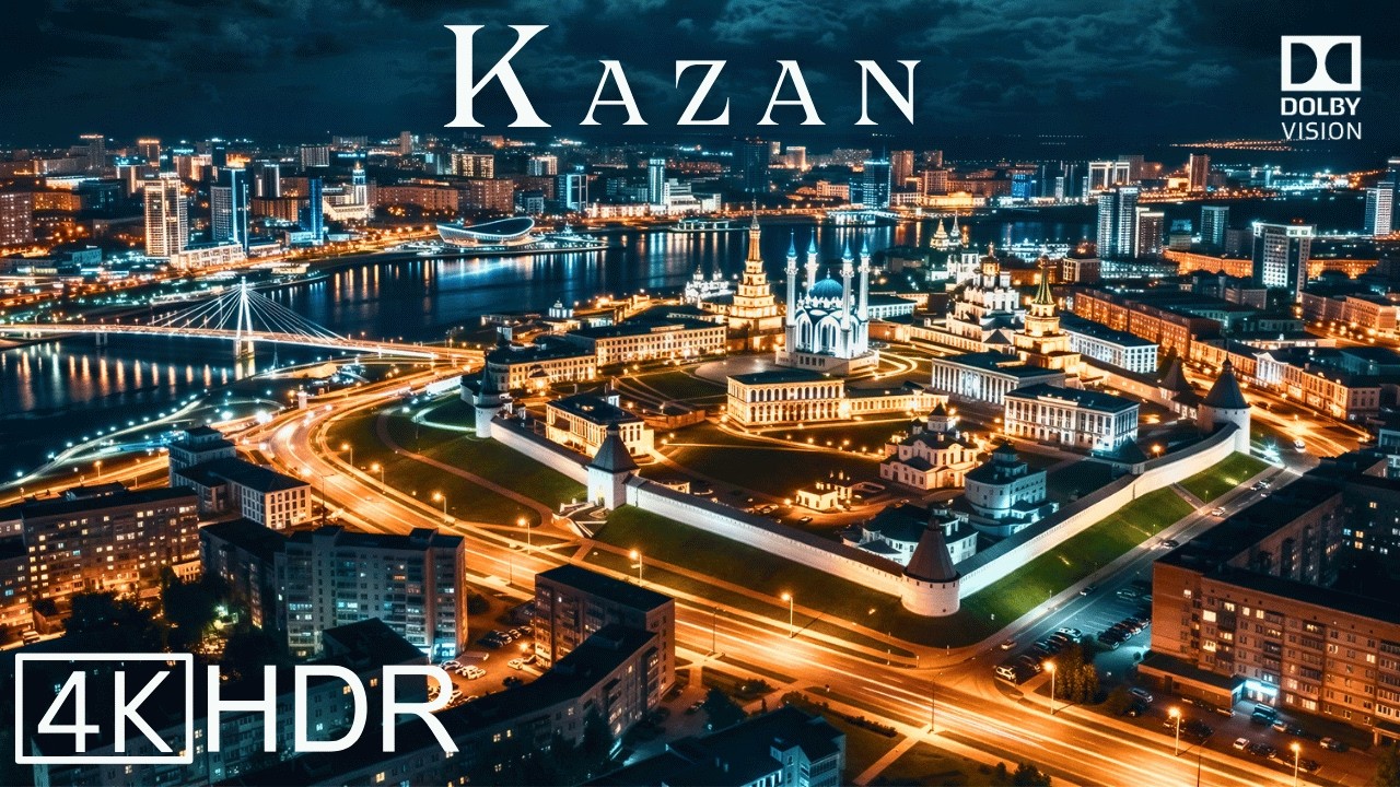 Kazan, Russia 🇷🇺 by Drone 4K HDR ULTRA HD 60FPS Dolby Vision&trade; Drone