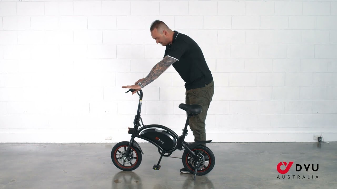 DYU D3F Smart Electric Bike Features & Functions