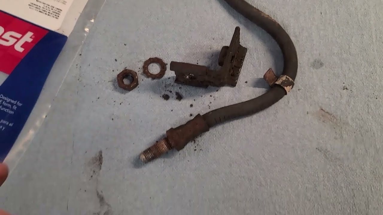 MGB Rear brake hose replacement