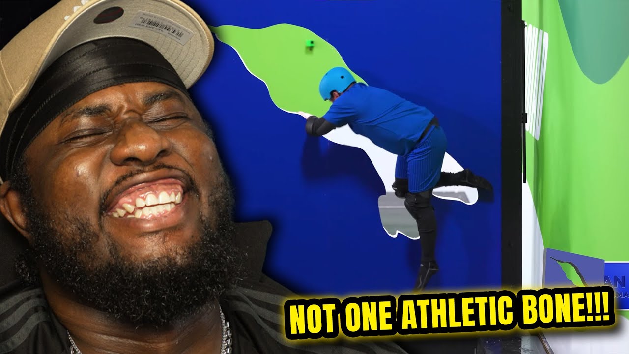 BRADLEY WTH!?🤣 Beta Squad vs YouTube Allstars: Fit Through The Hole [REACTION]