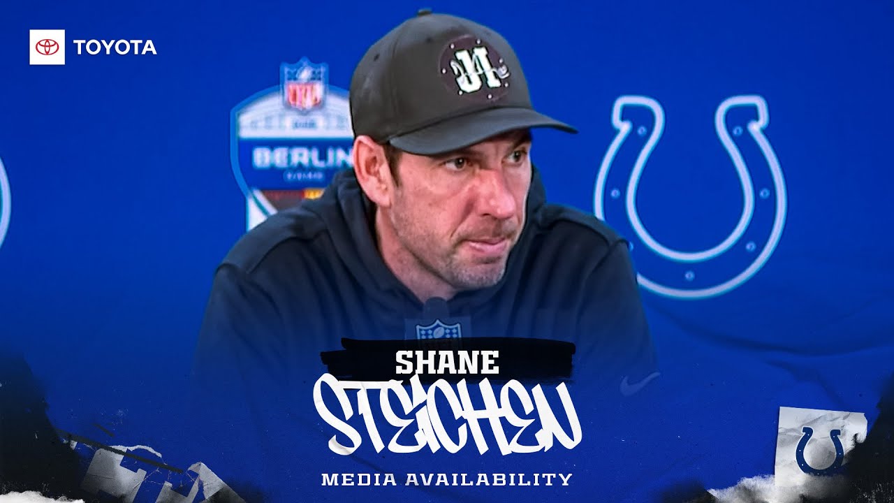 Shane Steichen Media Availability : Colts in Berlin