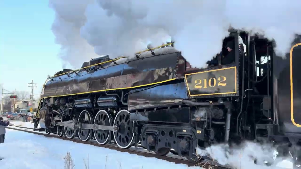 Chasing Reading and Northern 2102 on its Iorn Rambles excursions!  Part 1