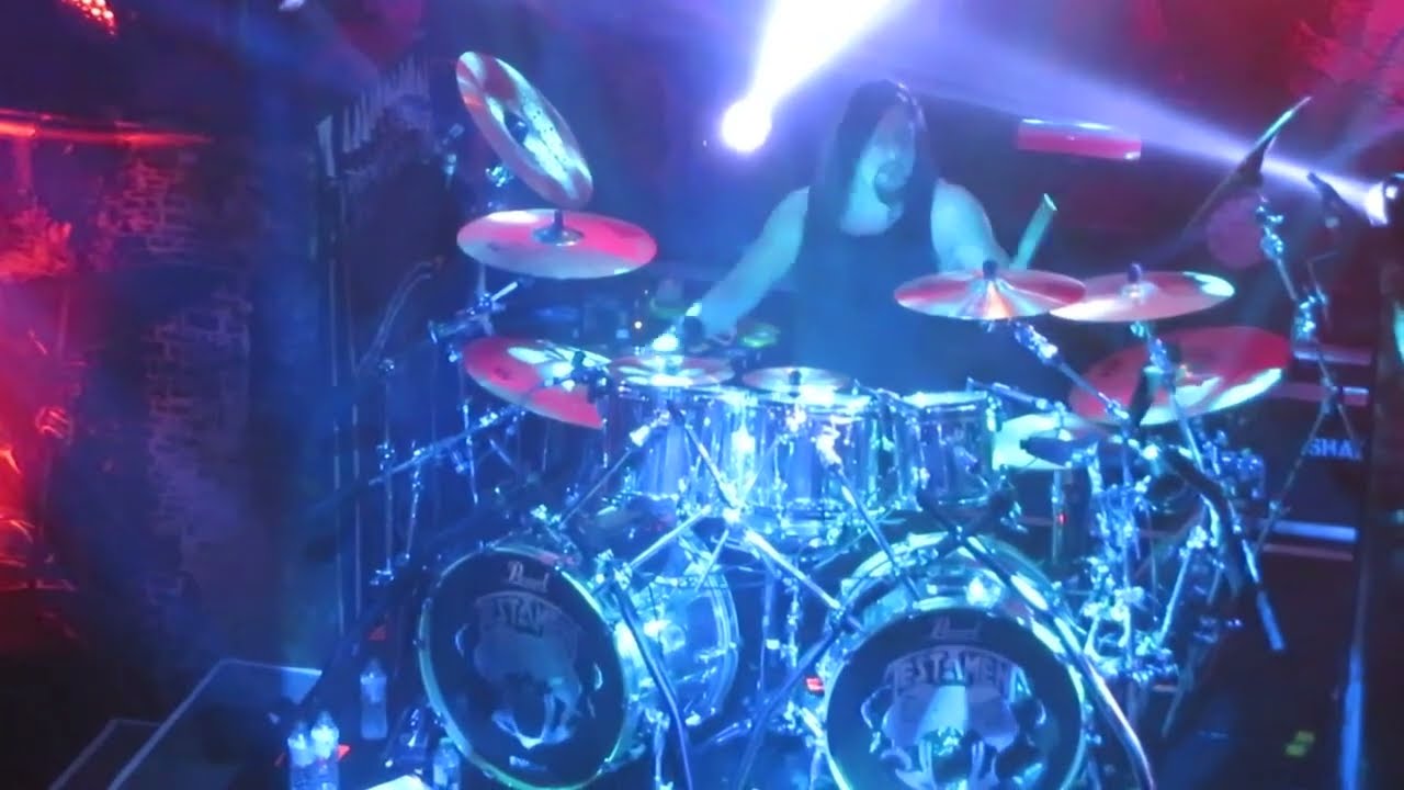 Gene Hoglan drumsolo in Koko London 2018