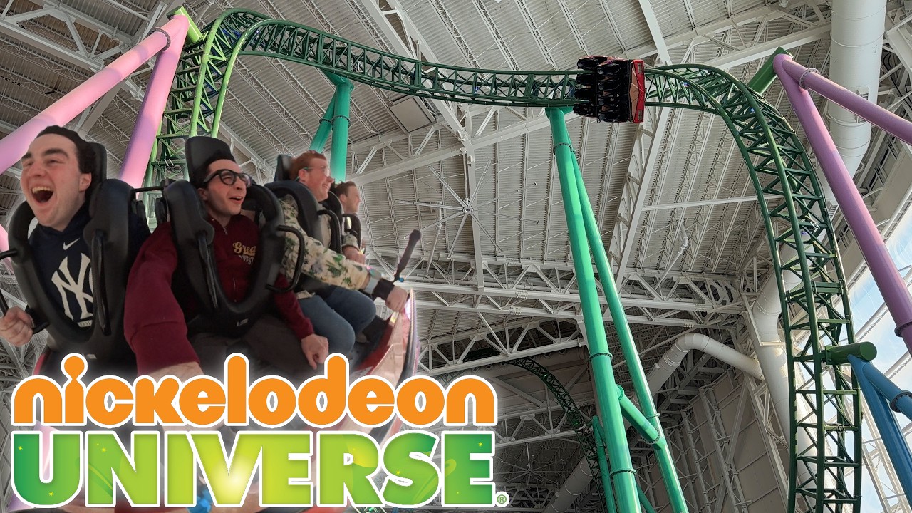 Посещение Nickelodeon Universe впервые за 5 лет! | Видеоблог об американской мечте 13.02.2026