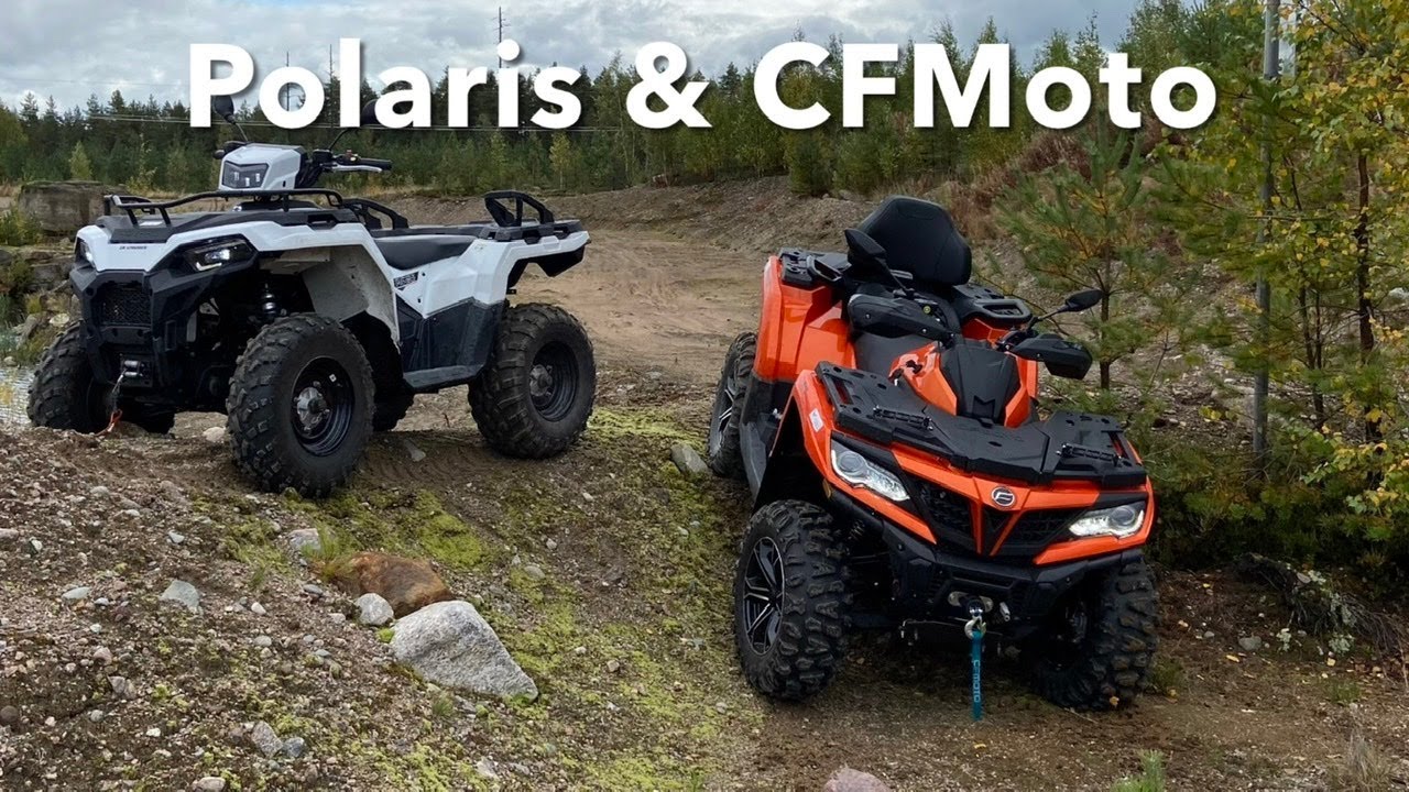 CFMoto 850 2021 & Polaris 570 2021 🏁 ATV Vlogi