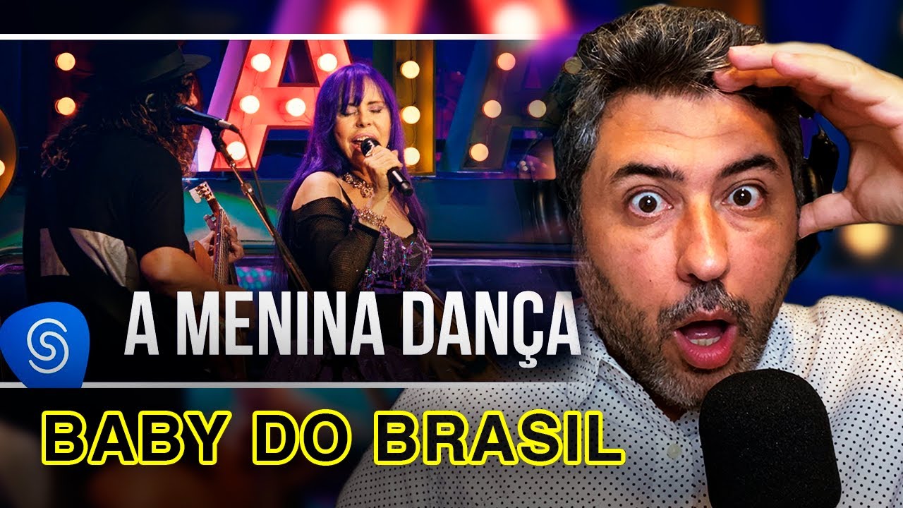 BABY DO BRASIL - NOVOS BAIANOS - A MENINA DANÇA | Vocal coach ANÁLISE | Rafa Barreiros
