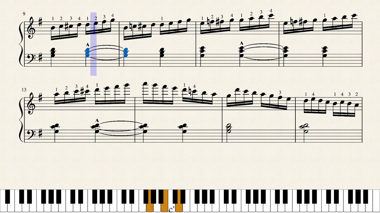 Henry Lemoine Op 37 Etude 4, Book 1