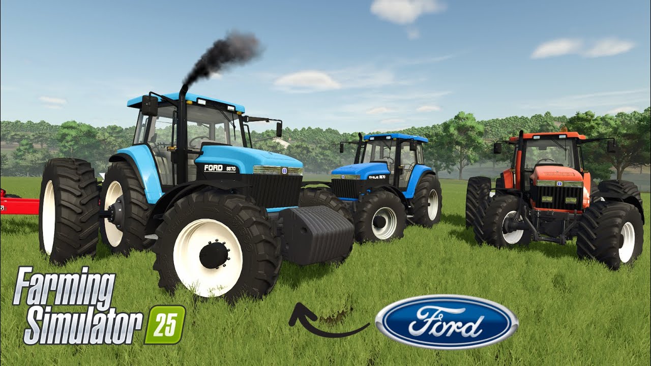 FORD Tractor Mod On Console!! (FS25 Mod review)