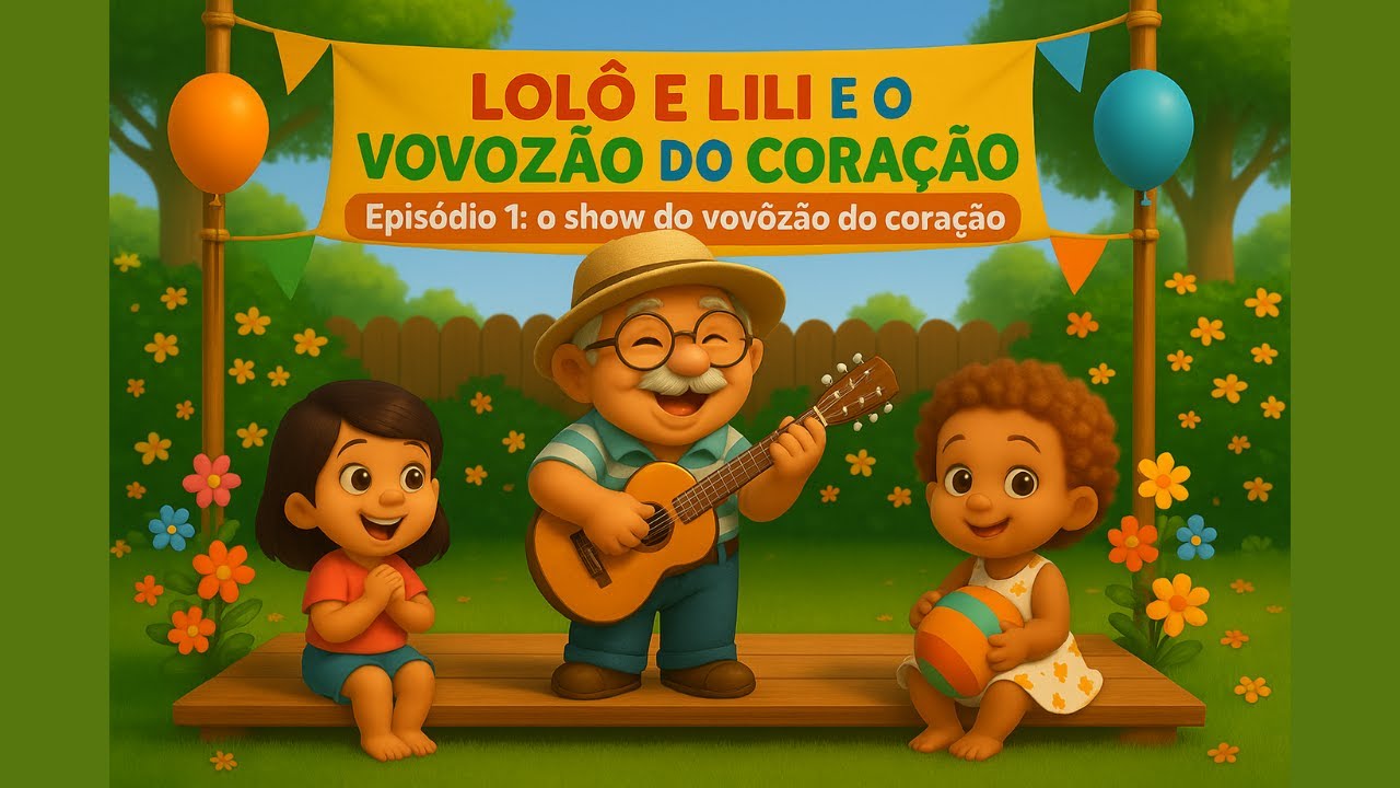 Lolô, Lili, e o vovôzão do coração - Episódio 1: O Show do Vovôzão do Coração
