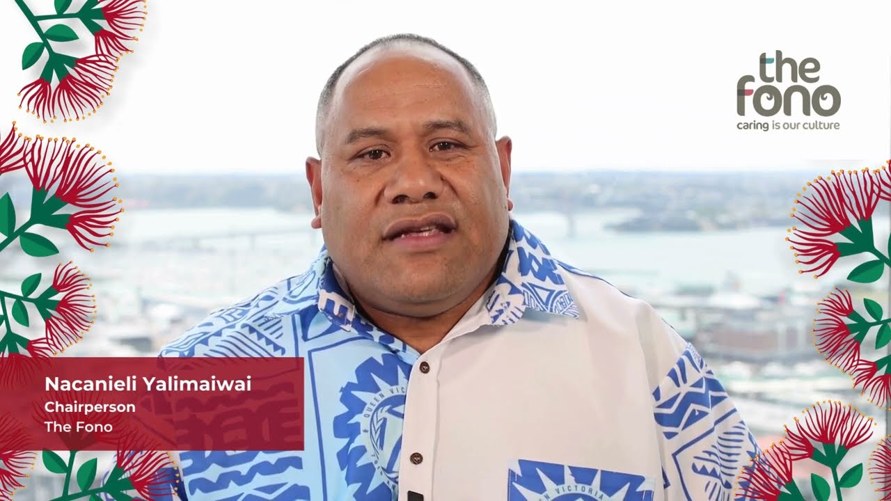 Christmas and New Year Message from The Fono's Chairperson, Nacanieli Yalimaiwai - 2023/24