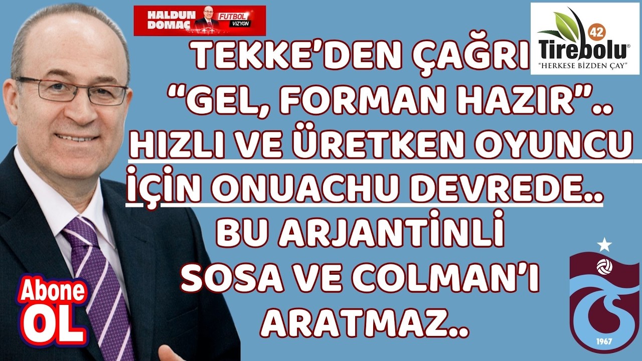 Trabzonspor'da Fatih Tekke'den transfer isyanı geldi