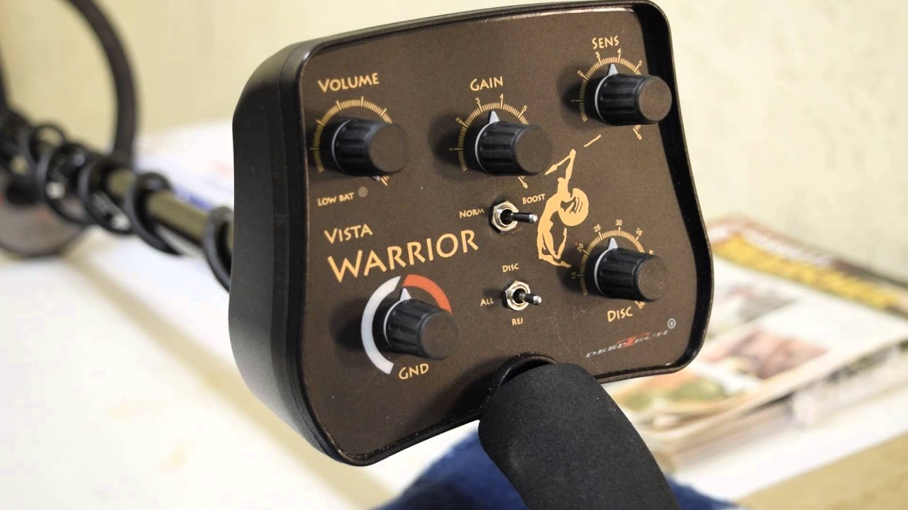 DeepTech Vista Warrior Metal Detector