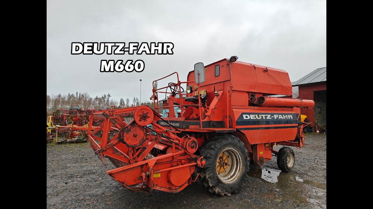 Deutz Fahr M660 leikkuupuimuri