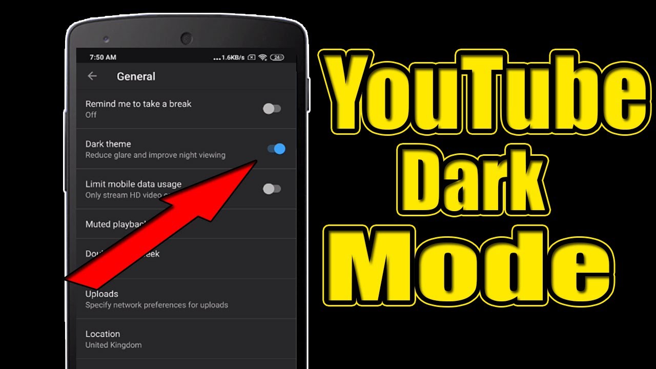 How To Enable YouTube Dark Mode On Android Phone