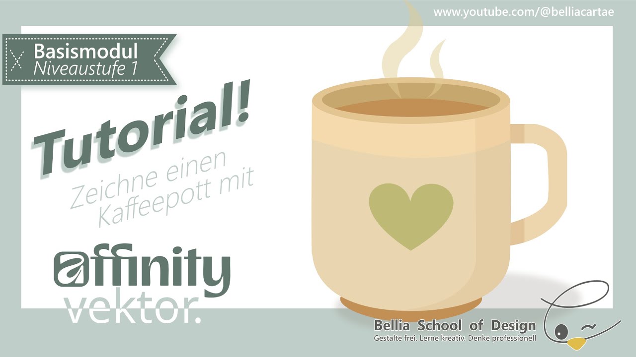 Zeichne deinen Kaffeepott mit Affinity