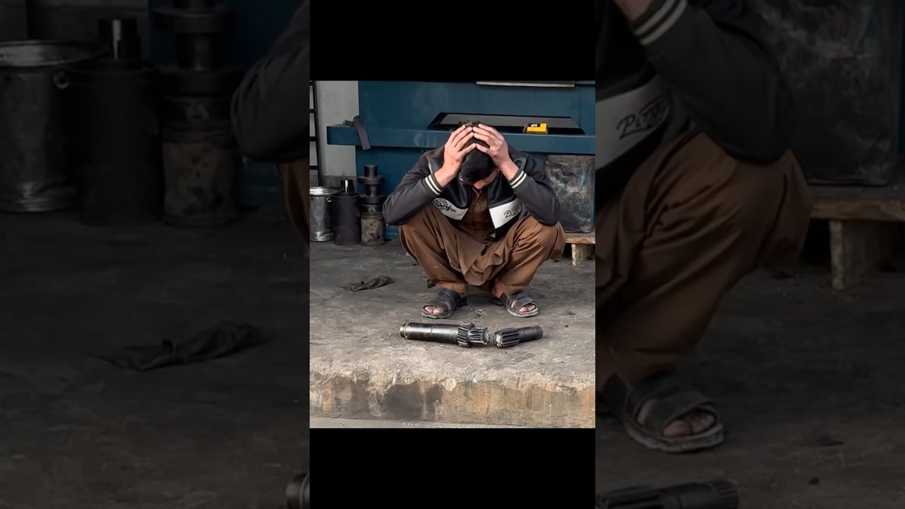 Heavy Truck Gear Shaft Rebuild #restoration #truck #mechanic #shorts